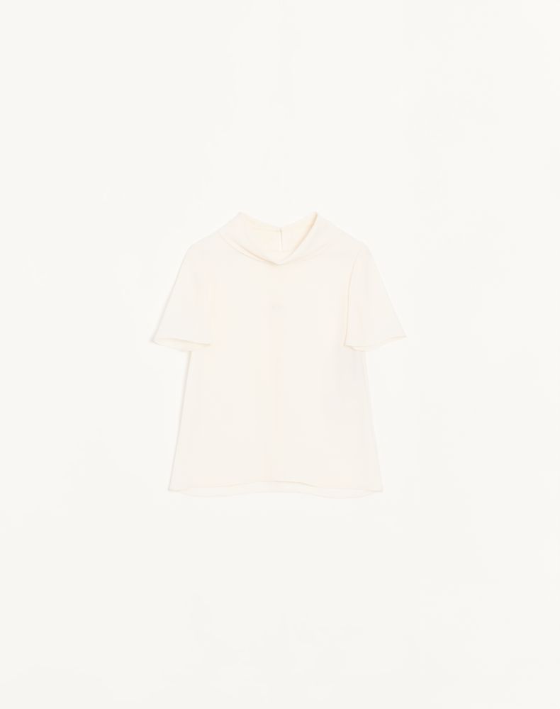 Valentino Women's Ivory Georgette Top Woman 50