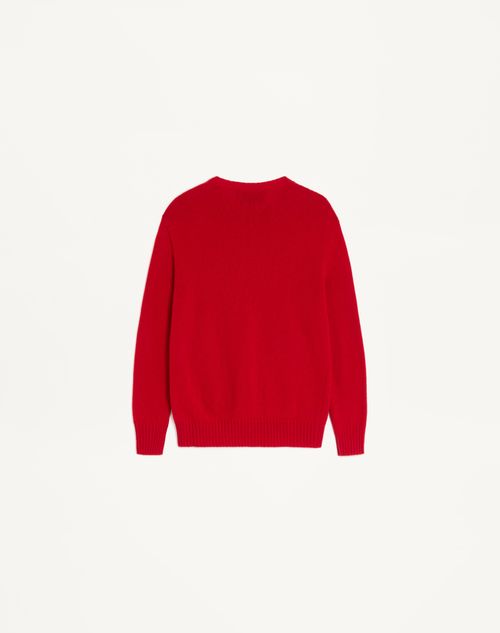 Valentino - Embroidered Wool Jumper - Paris - Woman - Knitwear