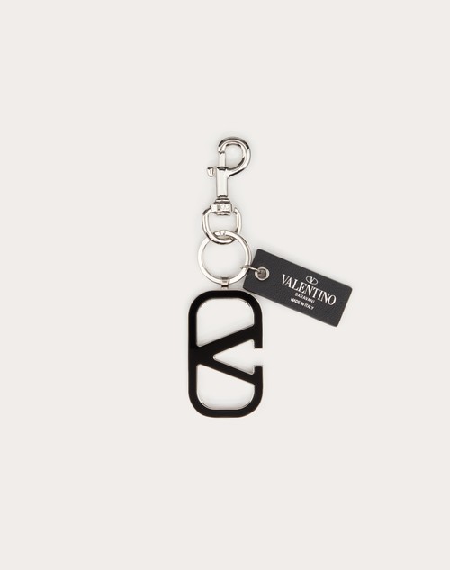 Vロゴ シグネチャー キーホルダー for 男性 インチ シルバー | Valentino JP