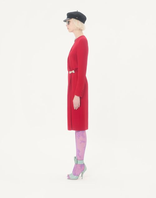 Valentino - Embroidered Cady Couture Midi Dress - Paris - Woman - Dresses