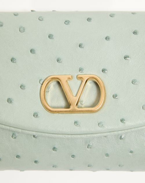 Valentino Garavani - Devain Shoulder Bag - Bleu D'azur - Femme - Sacs Porté Épaule