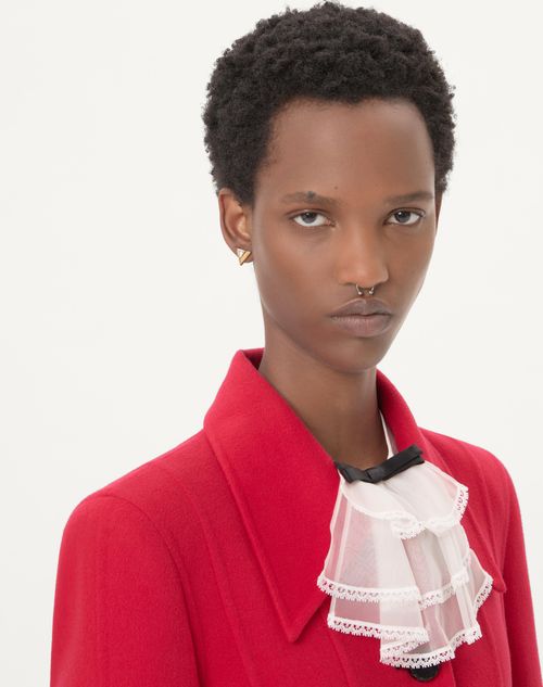 Valentino Garavani - Je Les V Metal And Crystal Earrings - Gold/crystal - Woman - Jewelry