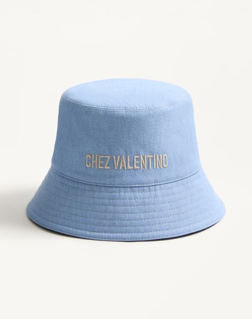 Valentino Cotton Chez  Bucket Hat
