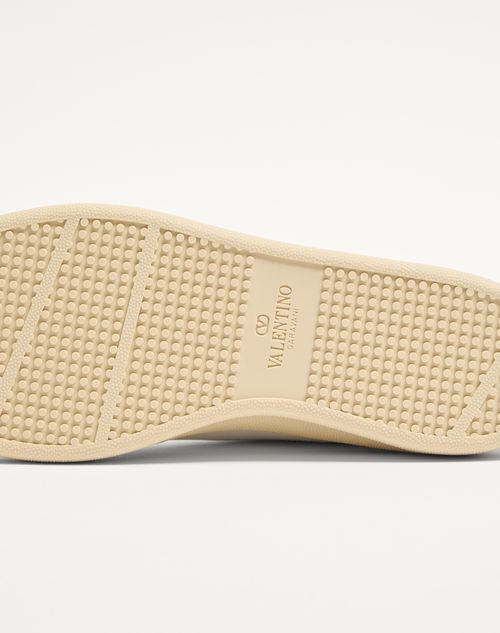 Valentino Garavani - Royco Trainer In Nappa Calfskin - White - Woman - Trainers