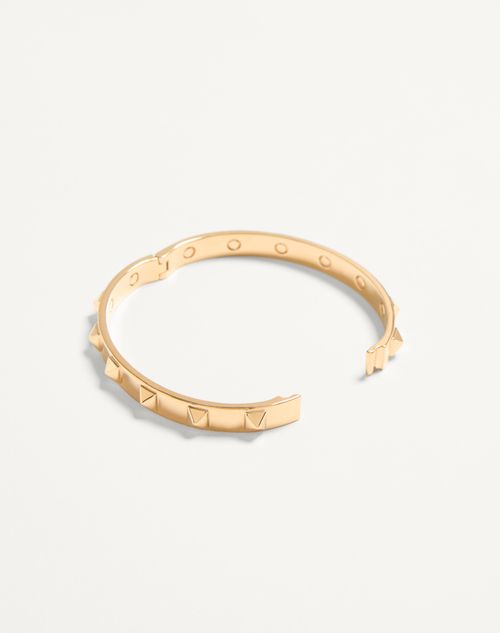 Valentino Garavani - Rockstud Metal Bangle - Gold - Man - Jewelry