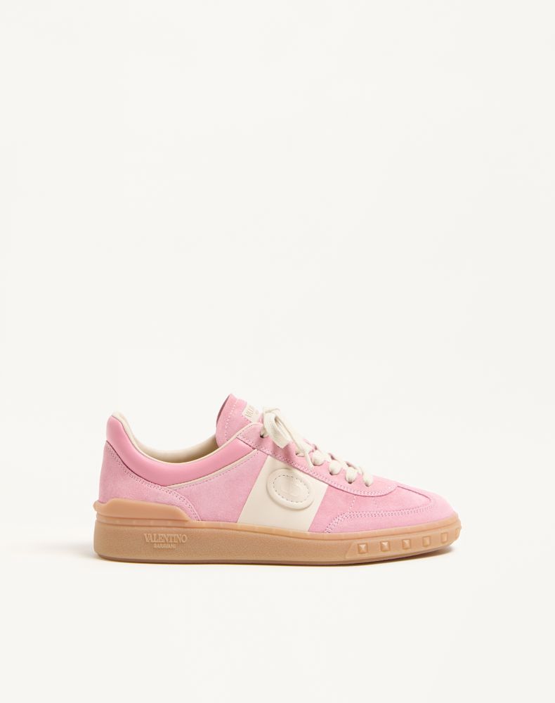 Valentino Garavani Women's Candy Rose/Glace Upvillage Crosta Sneaker Woman 41