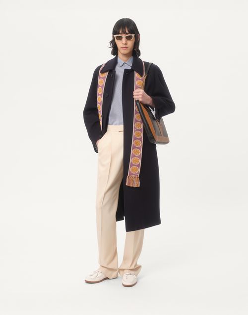 Valentino - Wool Gabardine Pants - Cream - Man - Pants And Shorts