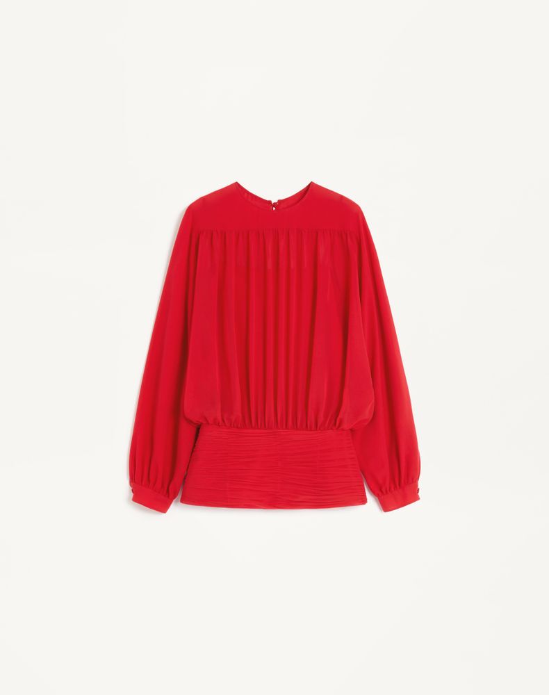 Valentino Women's Paris Light Georgette Top Woman 46