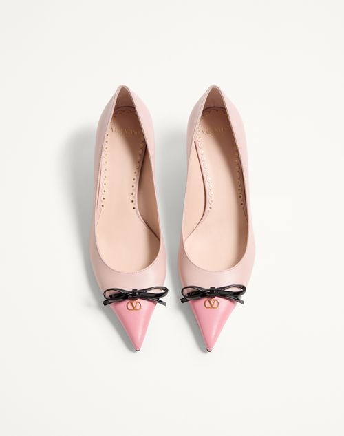 Valentino Garavani - Bepointy Pumps In Kidskin 45mm - Candy Rose - Woman - Pumps And Slingbacks