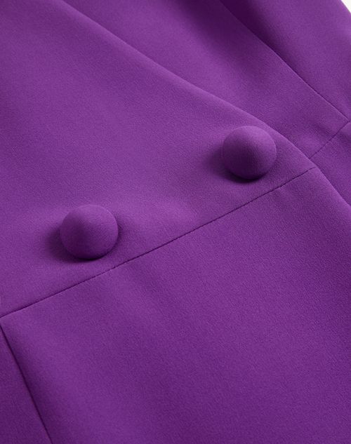 Valentino - Cady Couture Dress - Purple - Woman - Dresses