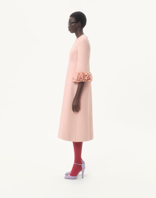 Valentino - Crepe Couture Midi Dress - Vintage Rose - Woman - Dresses