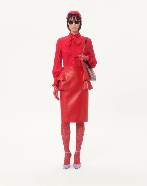 Valentino - Flower Lace Tights - Paris - Woman - Soft Accessories