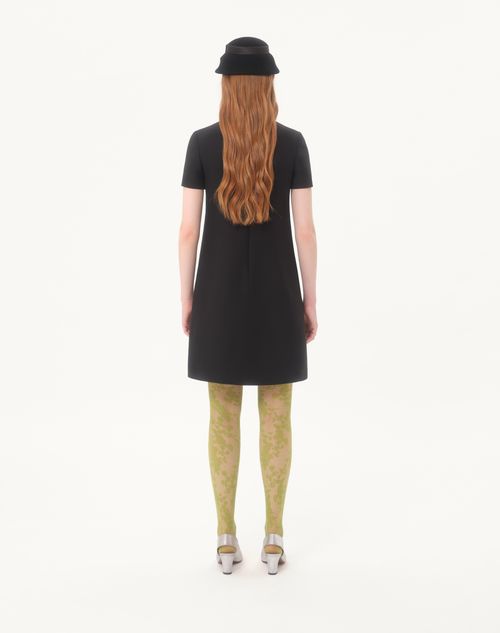 Valentino - Crepe Couture Short Dress - Black - Woman - Dresses