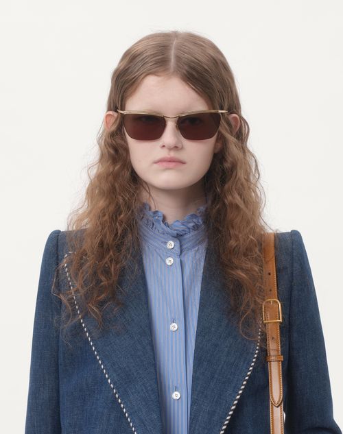 Valentino - Chambray Denim Jacket - Blue - Woman - Denim