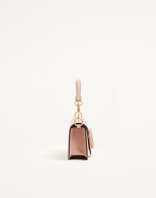 Valentino Garavani - Valentino Garavani Locò Small Shoulder Bag In Calfskin - Rose Cannelle - Woman - Shoulder Bags