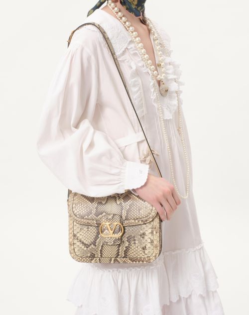 Valentino - Embroidered Cotton And Linen Dress - White - Woman - Dresses