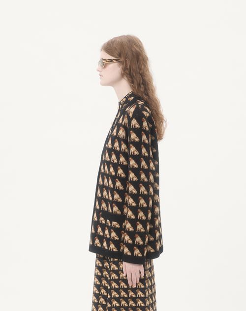Valentino - Wool Cardigan - Black - Woman - Knitwear
