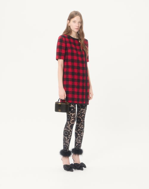 Valentino Garavani - Mini Sac Vanity-case Vlogo Signature En Cuir De Veau Grainé - Noir - Femme - Portefeuilles Et Petite Maroquinerie