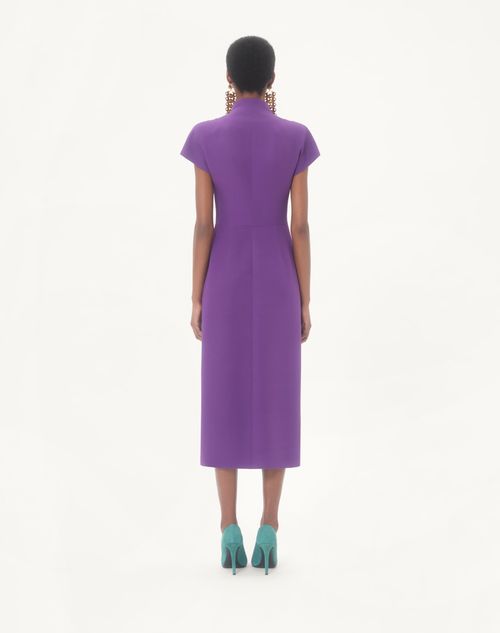 Valentino - Cady Couture Dress - Purple - Woman - Dresses