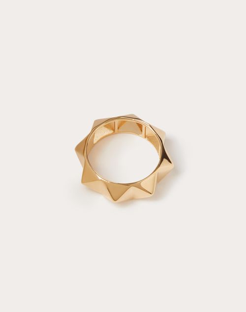 Valentino Garavani - Rockstud Metal Ring - Gold - Man - Jewelry