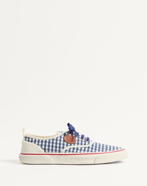  - Ivory/indigo/cuir