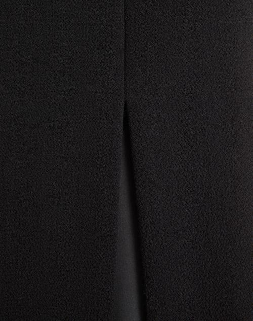 Valentino - Wool Crepe Midi Skirt - Black - Woman - Skirts