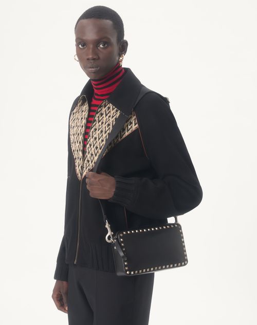 ヴァレンティノ ガラヴァーニ ロックスタッズ グレインカーフスキン