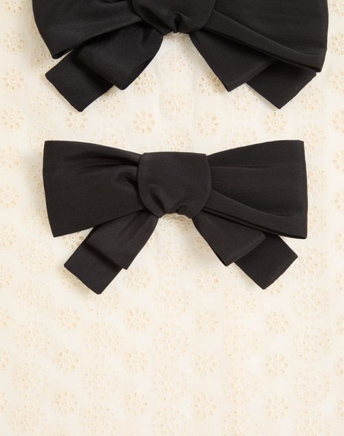 Valentino - Top A Lunares Daisy Sangallo - Marfil/negro - Mujer - Camisas Y Tops