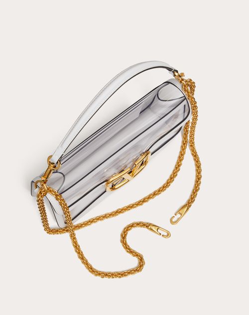 Valentino Garavani - ロコ クリアポリマー素材 ショルダーバッグ - クリア/オプティカルホワイト - ウィメンズ - ショルダーバッグ