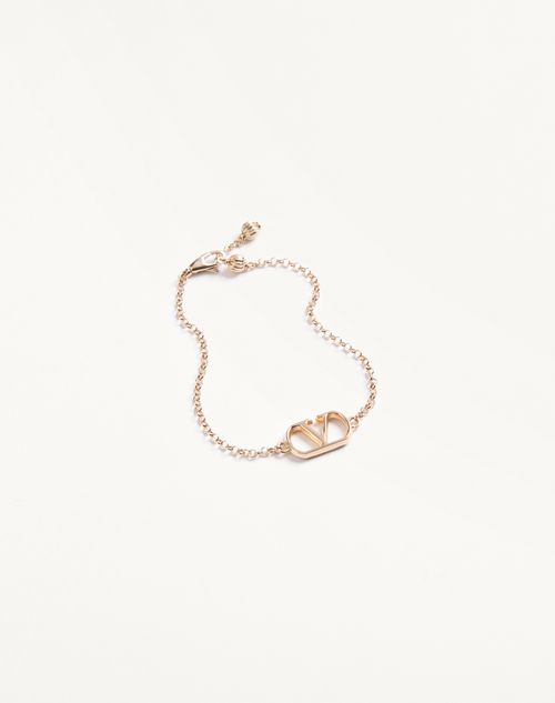 Valentino Garavani - Vlogo Signature Metal Bracelet - Gold - Woman - Jewelry