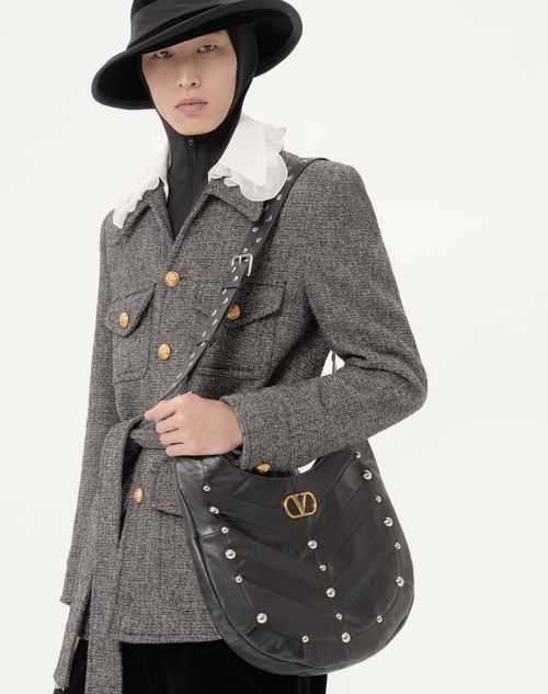 Valentino - Valentino Boutonné Wool Safari Jacket With Belt - Grey - Man - Coats And Blazers