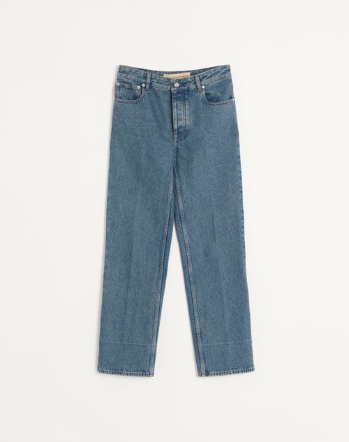 Valentino Denim Trousers Man Blue 33