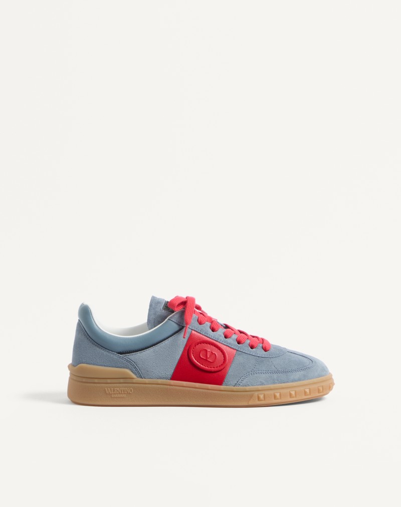 Sneaker Upvillage Low-Top nappa crème — Valentino
