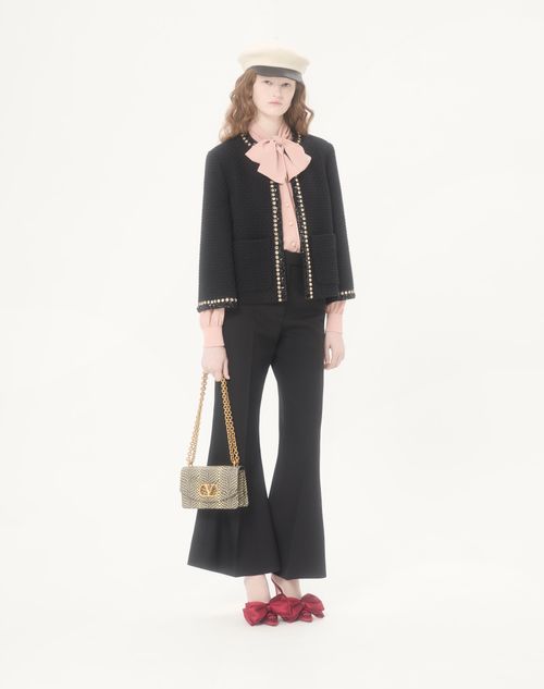 Valentino - Crepe De Chine Shirt - Vintage Rose - Woman - Shirts & Tops