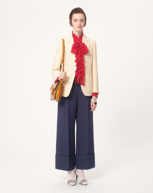 Valentino - Camicia In Crepe De Chine - Paris - Donna - Camicie E Top