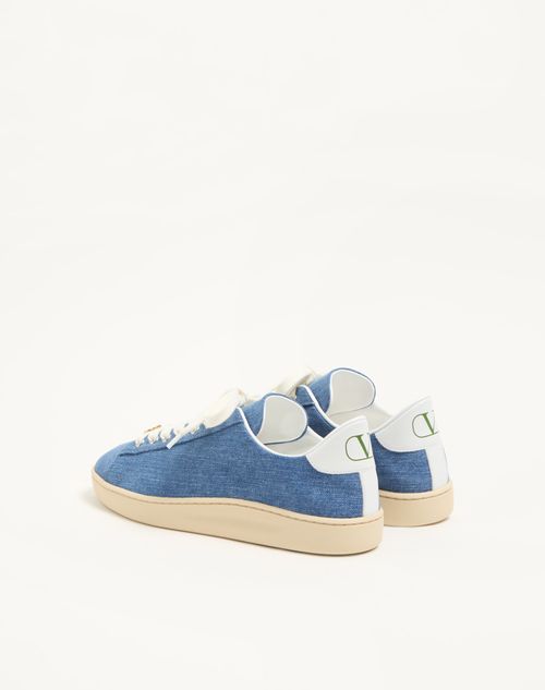 Valentino Garavani - Royco Denim Trainer - Denim - Man - Trainers