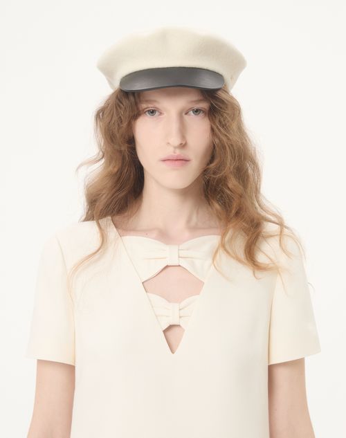 Valentino - クレープクチュール ショートドレス - アイボリー - ウィメンズ - ドレス