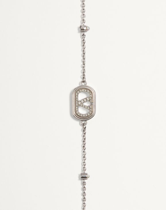 Vロゴ シグネチャー メタル X パール X スワロフスキー