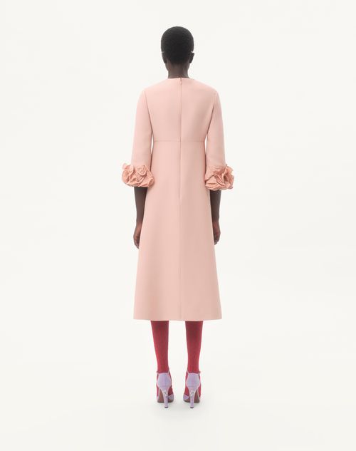 Valentino - Crepe Couture Midi Dress - Vintage Rose - Woman - Dresses