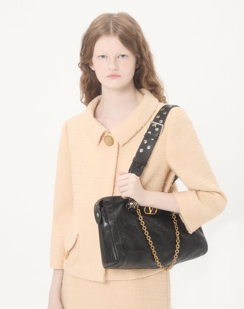 Valentino - Curly Wool Jacket - Birch - Woman - Jackets And Blazers