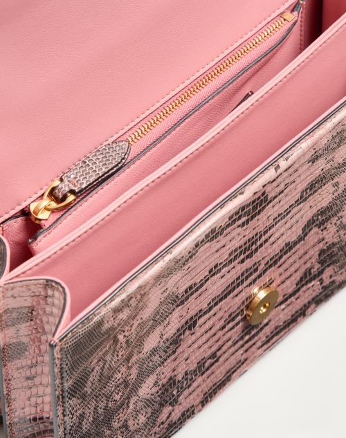 Valentino Garavani - Valentino Garavani Vain Shoulder Bag In Tejus - Peach Rose - Woman - Shoulder Bags