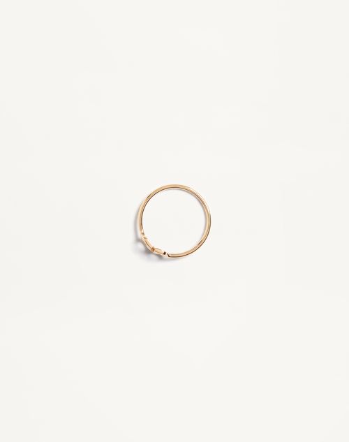Valentino Garavani - Vlogo Signature Metal Ring - Gold - Woman - Jewelry