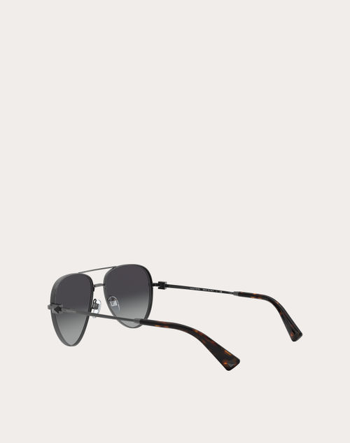 Valentino - メタル パイロット サングラス スタッズ付き - ユニセックス - アイウェア