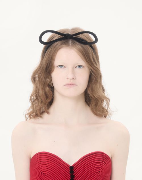 Valentino - Vestido Corto De Crepe Couture Con Corazón Bordado De Crepé Satén - París - Mujer - Vestidos