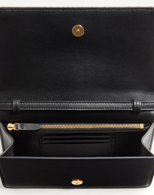 Valentino Garavani - Valentino Garavani Quiltie 67 Mini Shoulder Bag In Quilted Nappa Leather - Black - Woman - Clutches