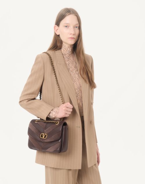 Valentino - Faded Pinstripe Jacket - Beige/ivory - Woman - Jackets And Blazers
