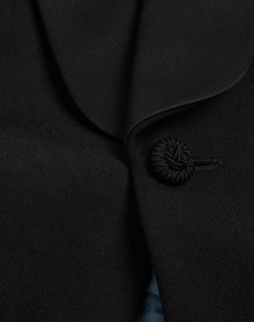 Valentino - Wool Tuxedo Jacket - Black - Man - Coats And Blazers