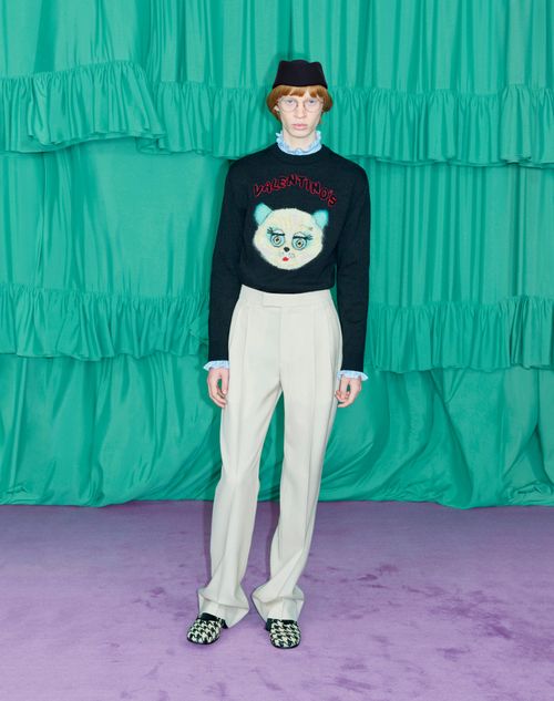 Valentino - Cuffed Cotton Canvas Pants - Shell - Man - Pants And Shorts