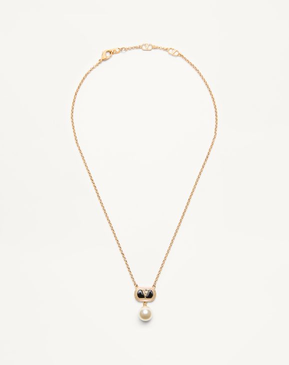 オヴァレット エナメル X クリスタル X スワロフスキー®パール メタル