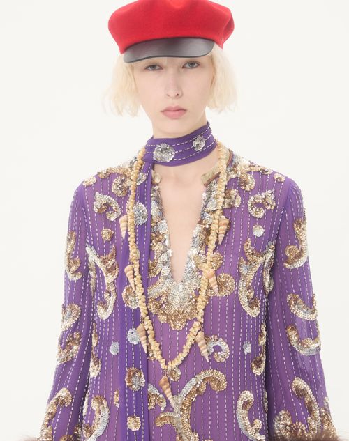 Valentino Garavani - Jardin Aquatique Necklace In Metal And Shells - Gold - Woman - Fashion Jewelry